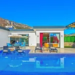 Bezirgan 2 Bedroom Secluded With Private Pool Hot Tub Villa Kalkan
