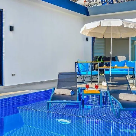 Willa Bezirgan 2 Bedroom Secluded With Private Pool Hot Tub Kalkan