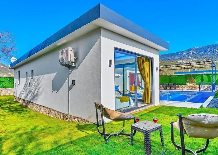 Bezirgan 2 Bedroom Secluded With Private Pool Hot Tub Villa *