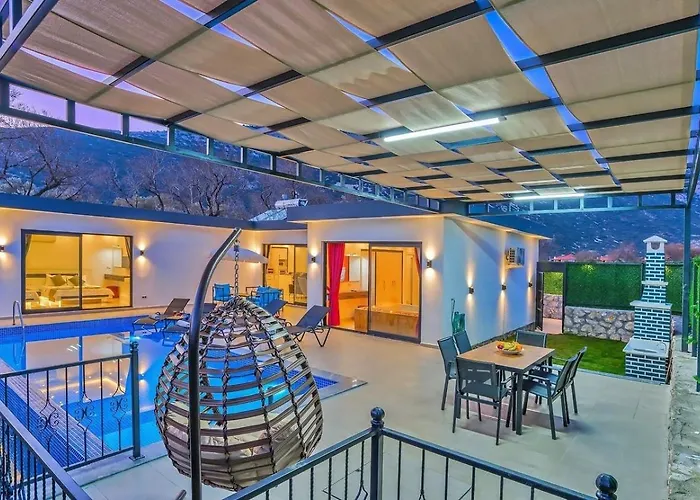 Bezirgan 2 Bedroom Secluded With Private Pool Hot Tub 빌라 *