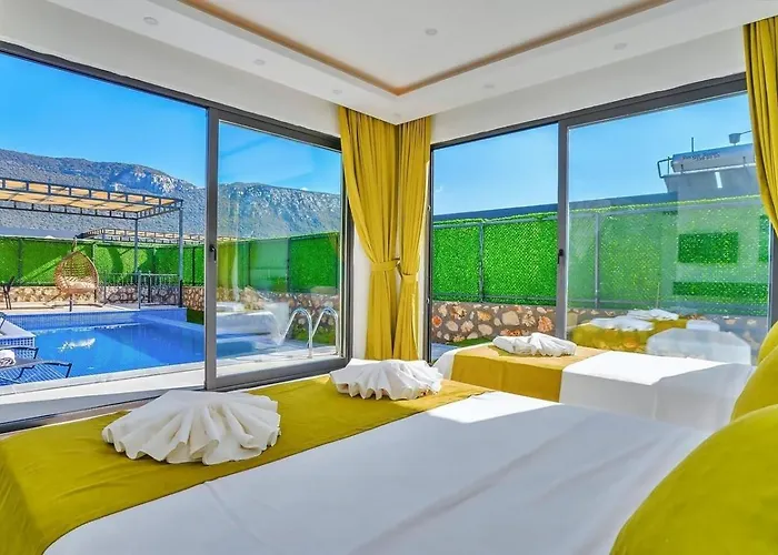 Bezirgan 2 Bedroom Secluded With Private Pool Hot Tub